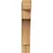 Ekena Millwork Westlake Block Rough Sawn Bracket, Western Red Cedar, 4"W x 16"D x 24"H BKT04X16X24WTL05RWR - alternate 4
